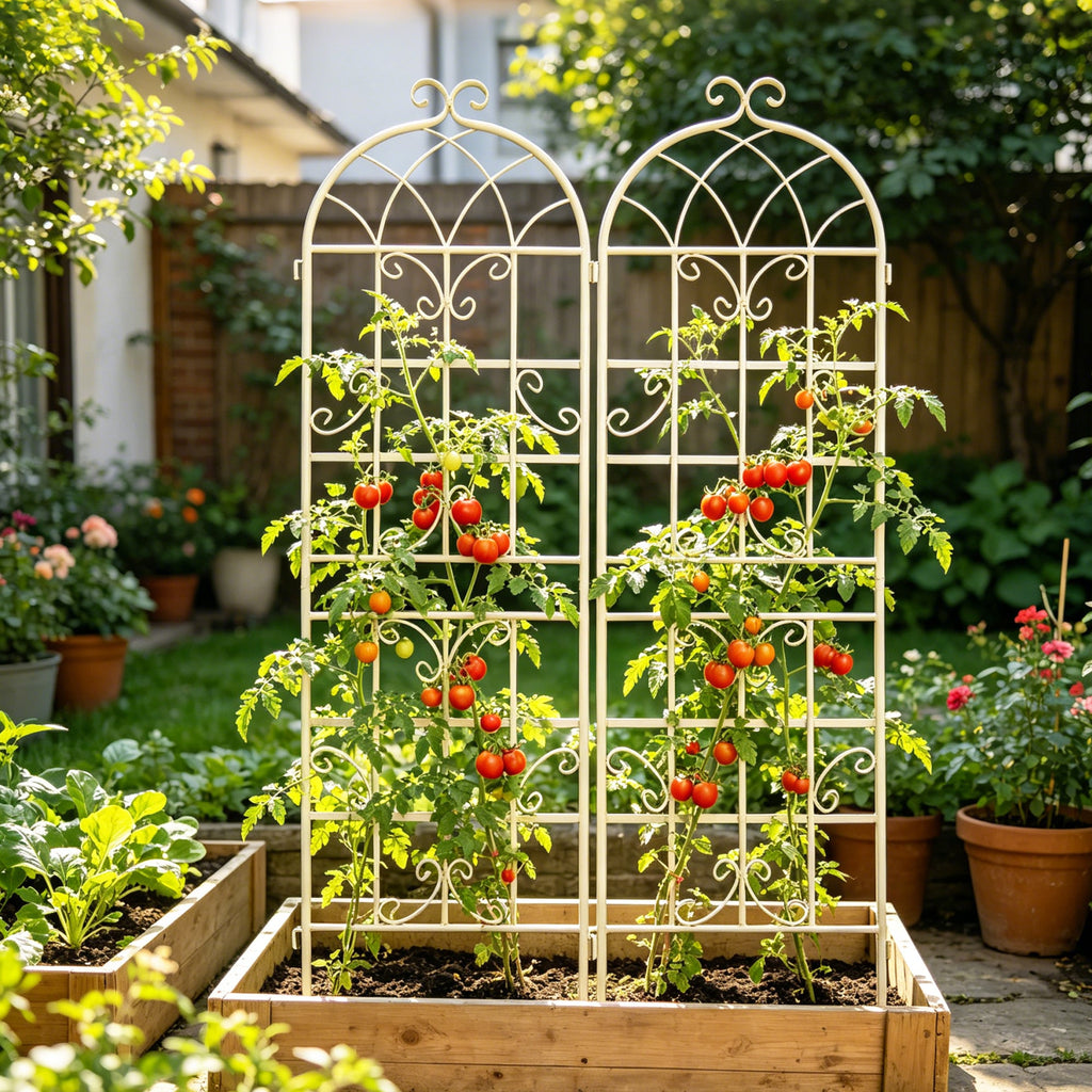 2 Pack Metal Garden Trellis 71" x 19.7"