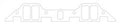Cometic Gasket Cometic Chrysler B/RB .125in Fiber Intake Mani Gskt Set-1.229in x 2.310in Rectangle Port C5611-125