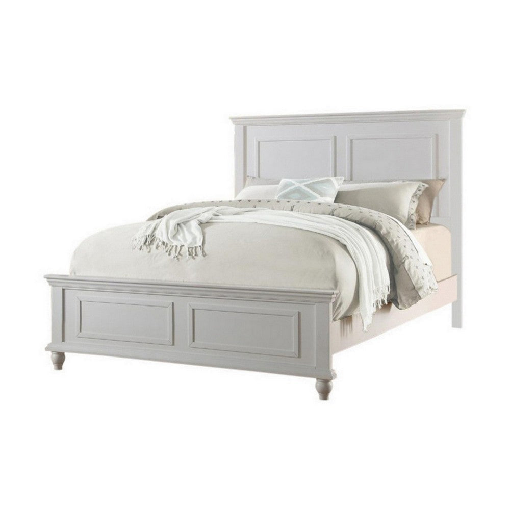 White California King Size Bedroom Furniture Set