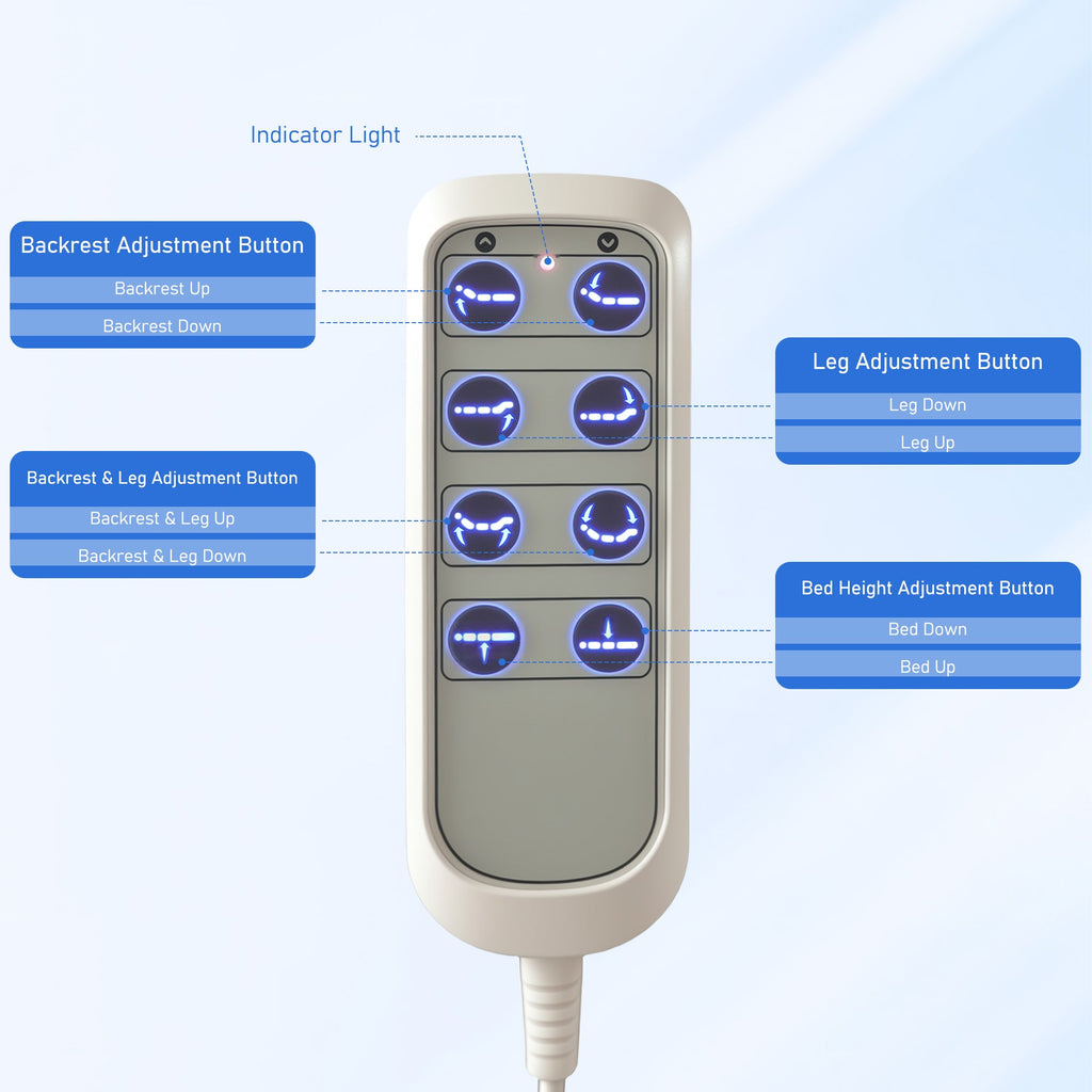 Electric Hospital Bed for Home Care