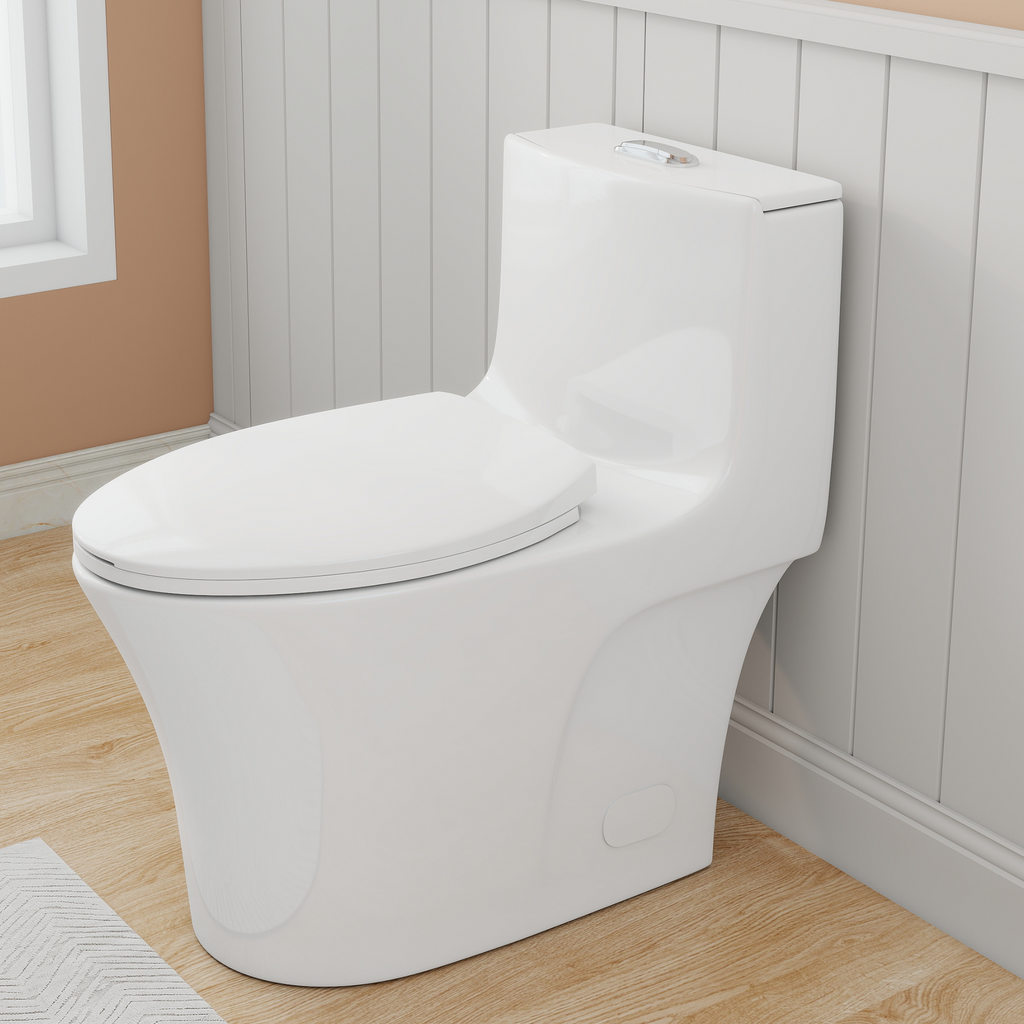 1.28/0.8 GPF Tornado Flush One-Piece Toilet