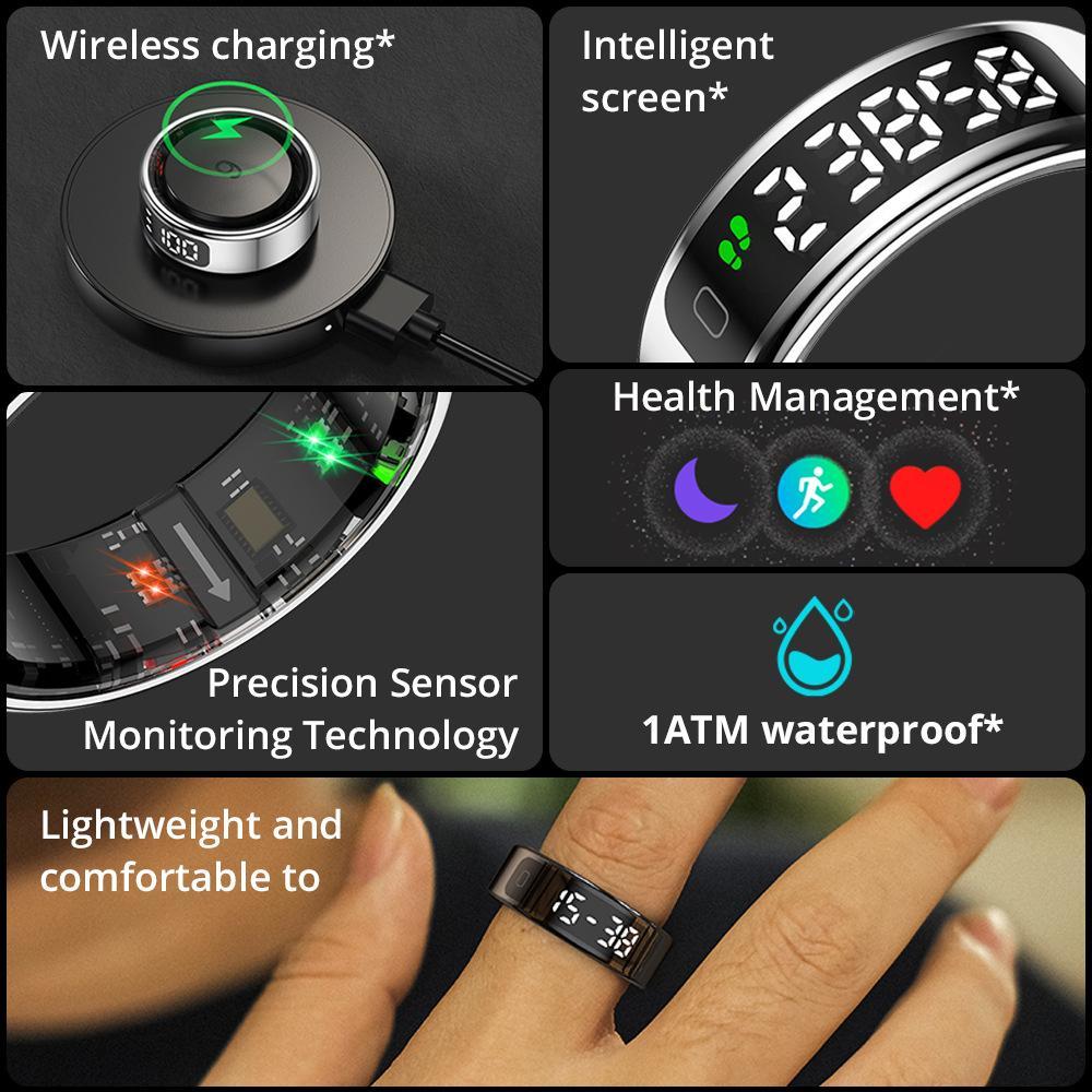 R12 Ring With A Display And Touchscreen