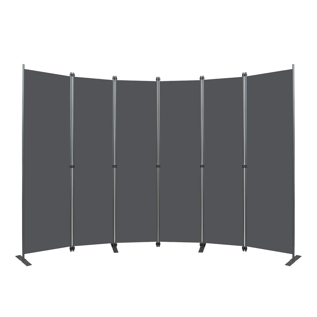Room Divider 6-Panel - Black