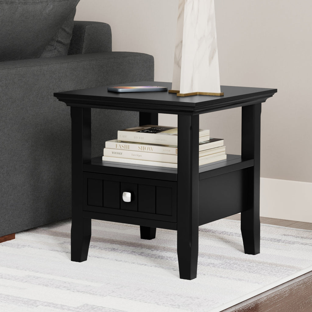 Acadian End Table with Drawer