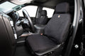 Covercraft 2024+ Ford Ranger SuperCrew Carhartt Super Dux SeatSaver Cust Front Row Seat Covers - Blk SSC2617COBK