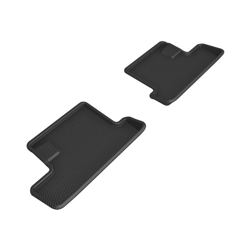 3D MAXpider 3D MAXipder 2023 Toyota GR86 / Subaru BRZ Kagu Black Floor Mat - Row 2 L1TY28321509