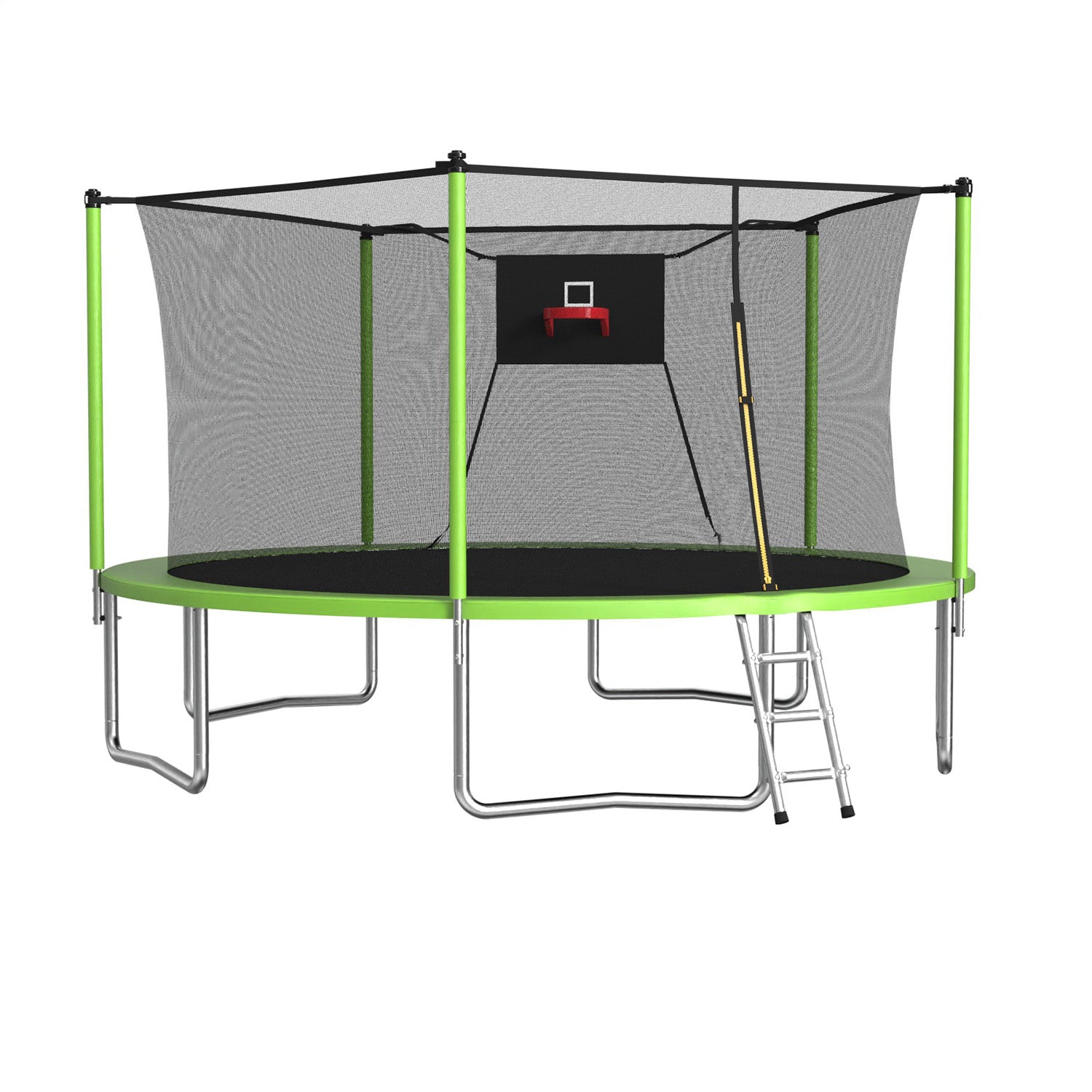14FT Trampoline with Enclosure Net