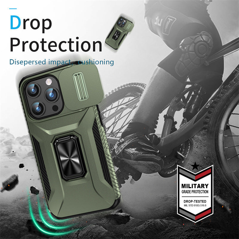 Ring-pull Sliding Window  17 Pro Max Phone Case