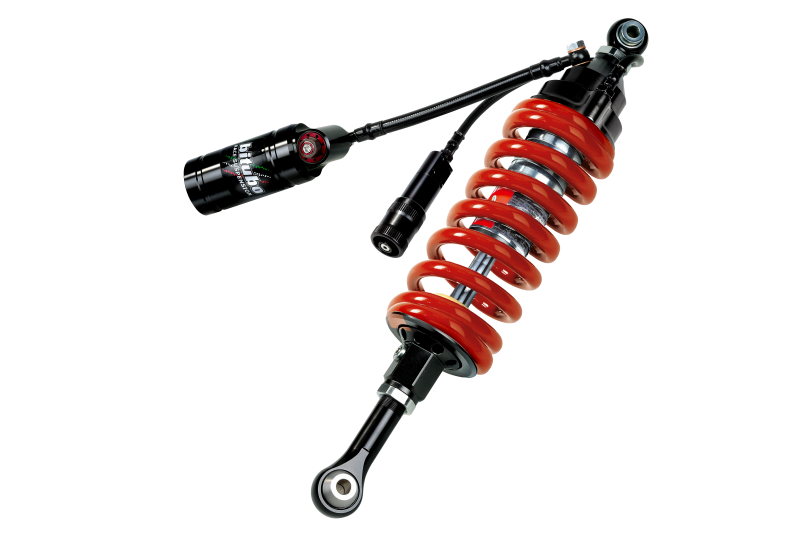 Bitubo Suspension Bitubo CLU3 Monoshock Adjustable: Hydraulic Spring Preload, Reb., Double Comp., Length, Red Spring H0140CLU31