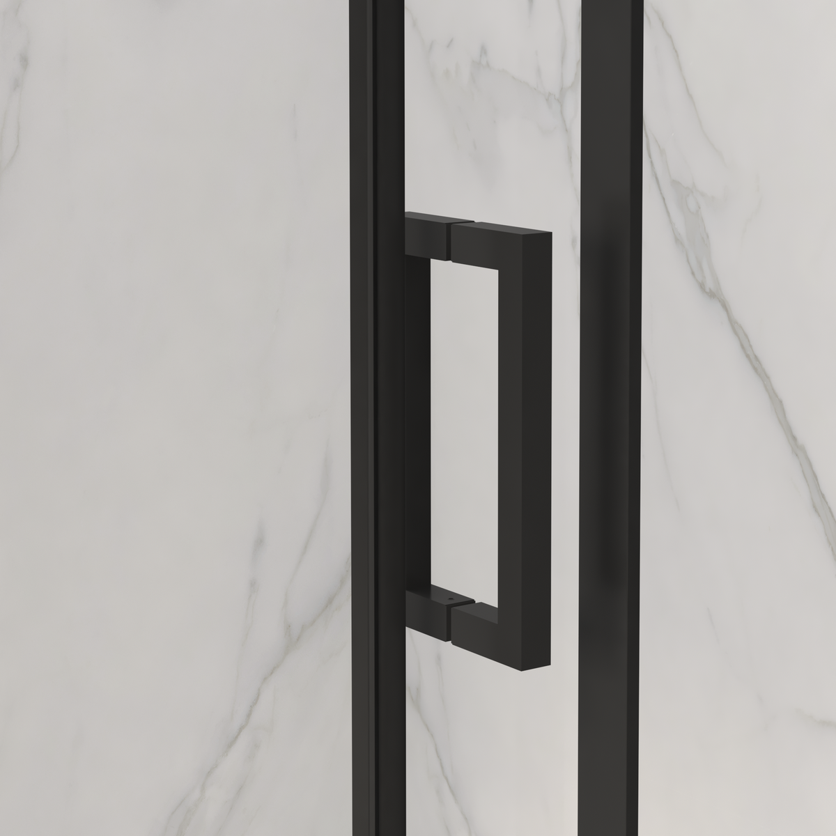 Frameless Sliding Shower Door - 56-60"W x 72"H