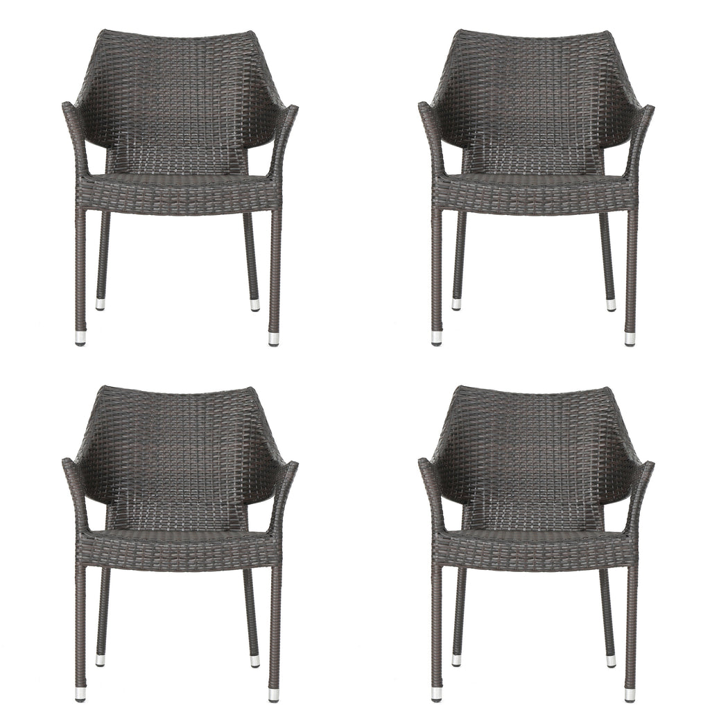 Outdoor Resin Chair, 52637.00MBRN KD MP4
