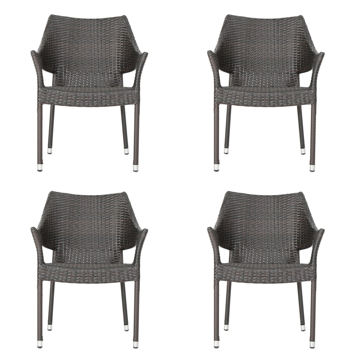 Outdoor Resin Chair, 52637.00MBRN KD MP4