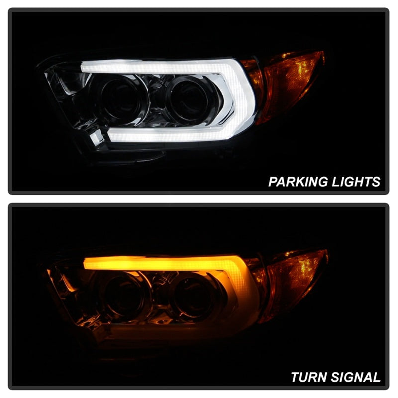 Spyder Signature Toyota Tacoma 16-18 TRD Model Projector Headlights-Chrome (PRO-YD-TT16V1-SEQ-C) 5086570