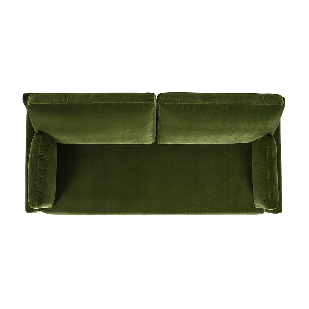 Pasadena 75.5" Modern Farmhouse Sofa, Olive