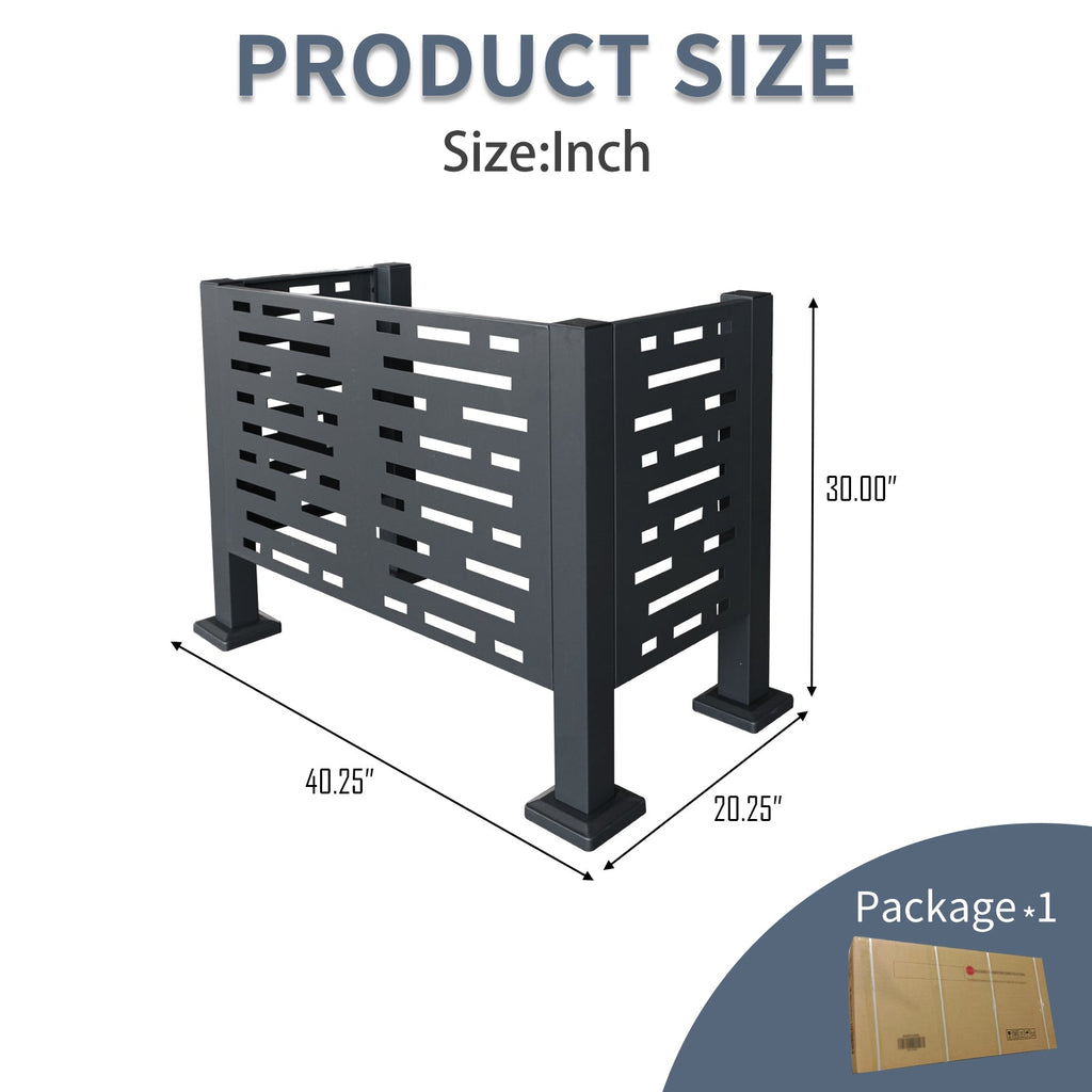 3ft x 2ft Air Conditioner Fence for Outdoor Units