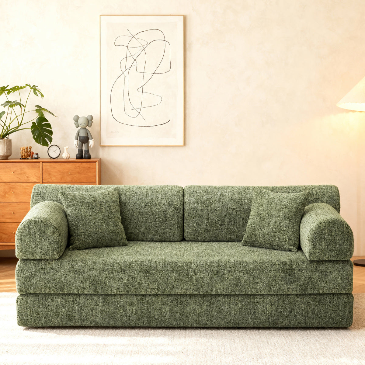 Convertible Sleeper Sofa Bed