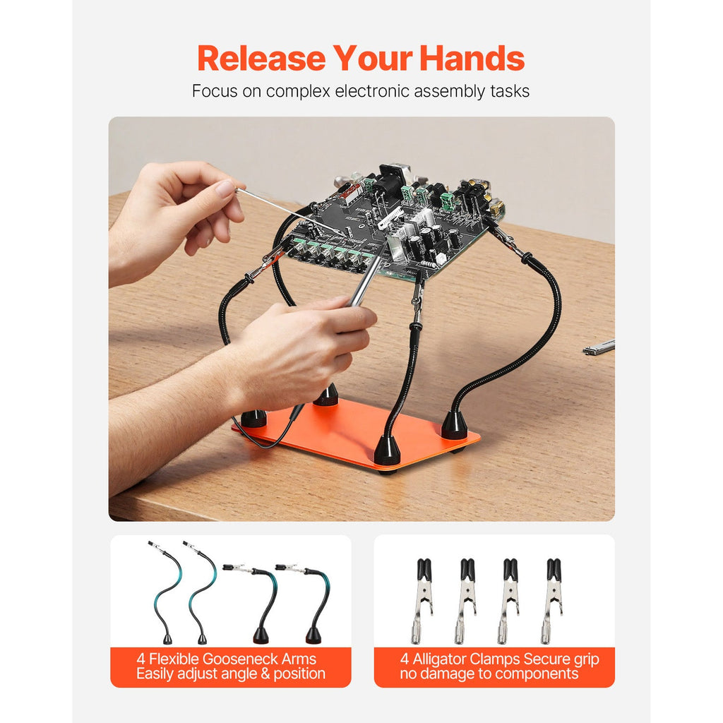 Magnetic Helping Hands Soldering Station Hot Air Gun Holder