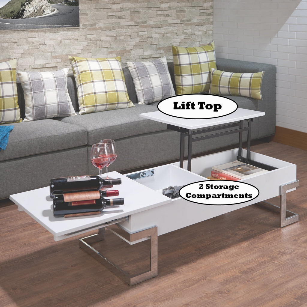 Calmam Coffee Table with Lift Top