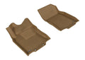 3D MAXpider 2014-2020 Nissan Rogue/Rogue Sport Kagu 1st Row Floormat - Tan L1NS06811502