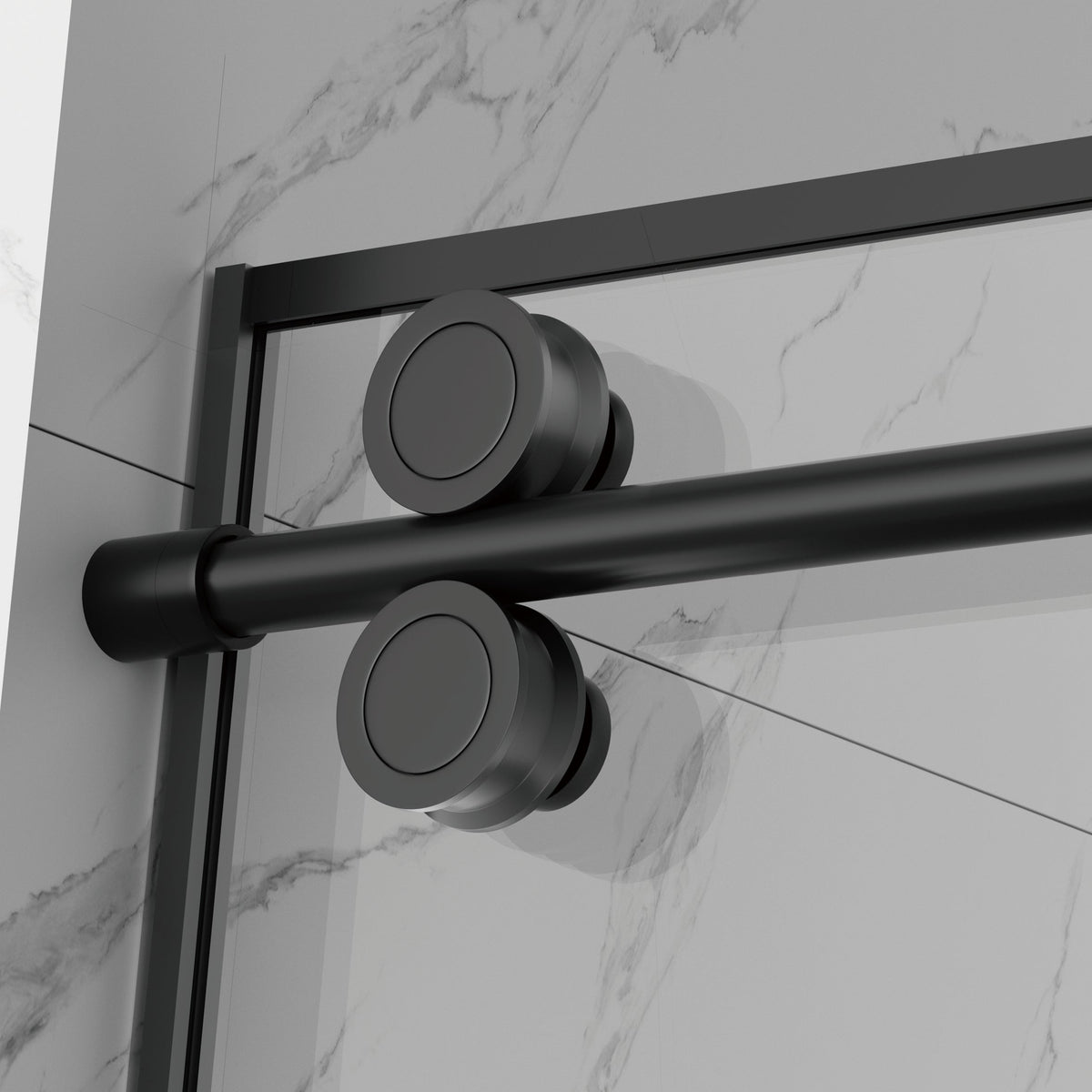 Adjustable Matte Shower Doors