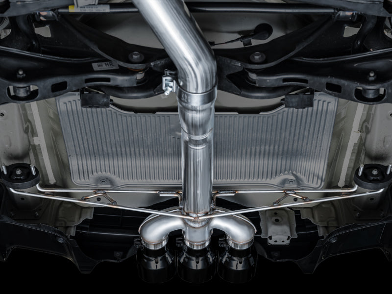 AWE Tuning 2024 Acura Integra Type S DE5 FWD Track Edition Exhaust w/ Triple Diamond Black Tips 3020-53335