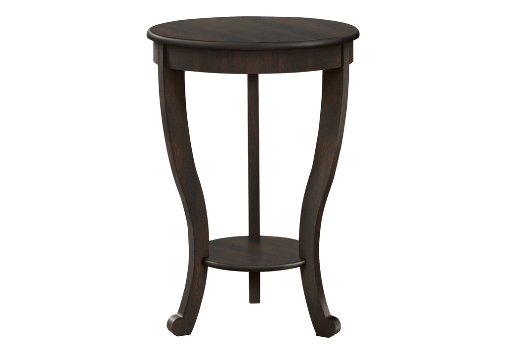 2-Tier Round Accent Table