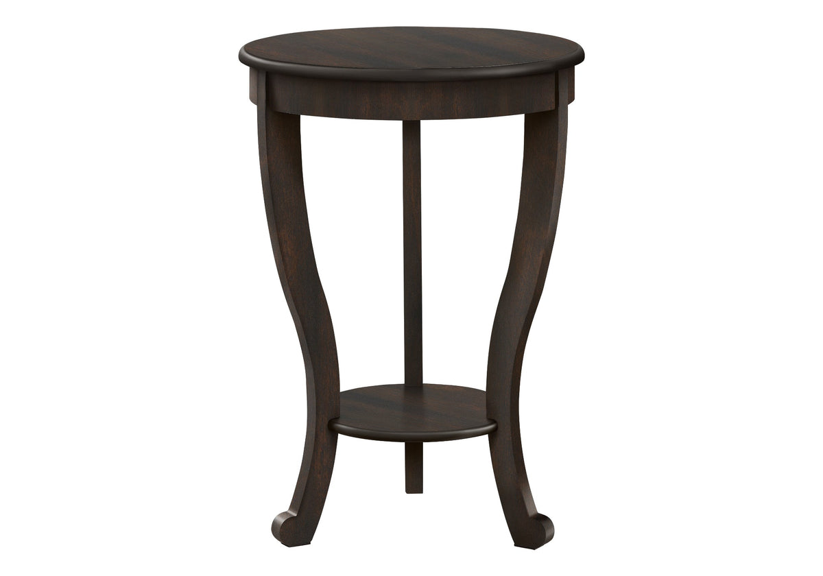 2-Tier Round Accent Table