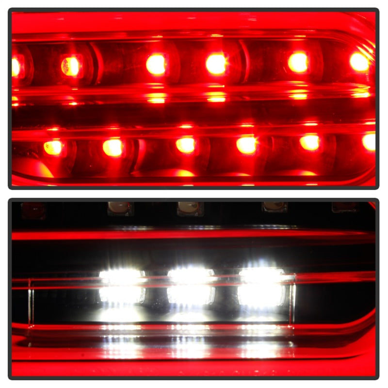 Spyder Chevy Camaro 16-18 Halogen LED Tail Lights Black ALT-YD-CCAM16HAL-SEQ-BK 5087218