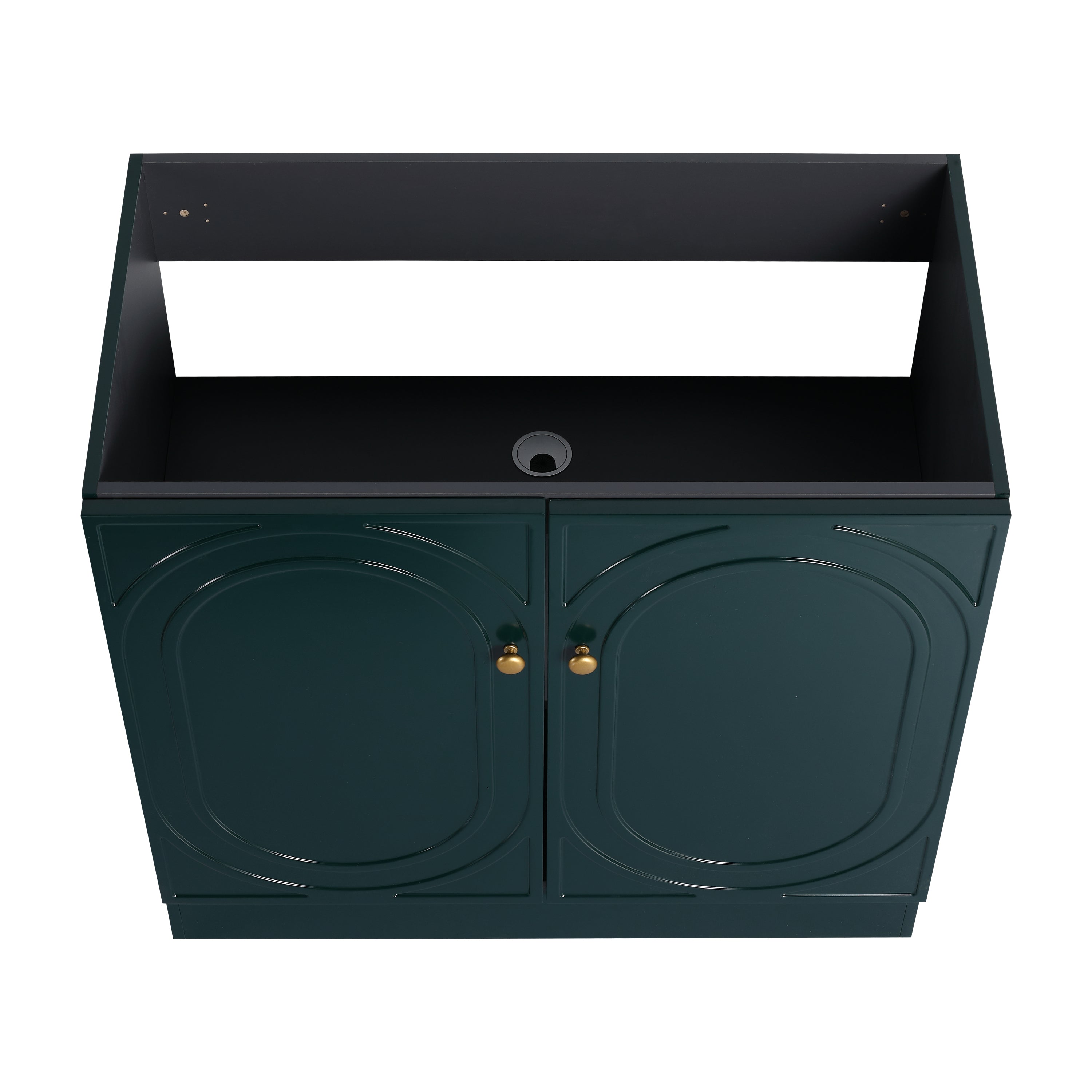 36" Freestanding Bathroom Vanity with 2 Soft-Close Cabinet Doors