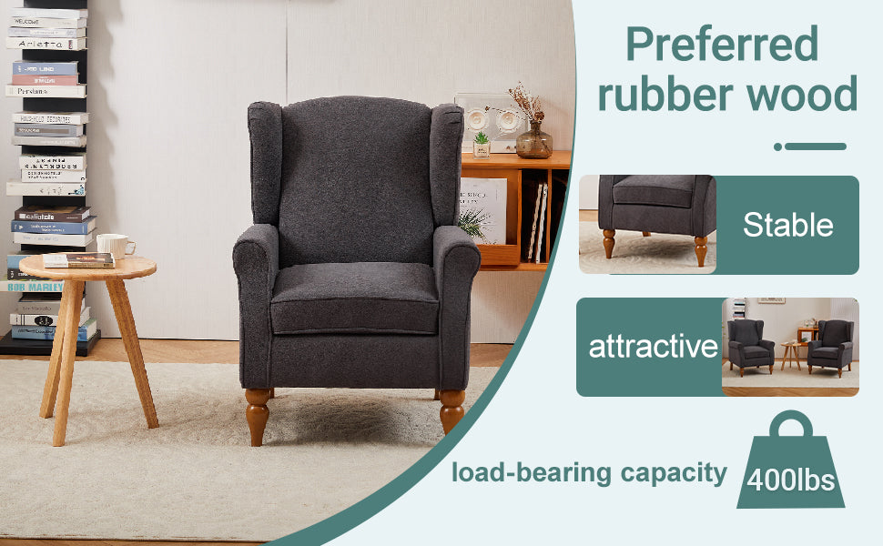 Vintage Luxury Coffee Table & Armchair Set
