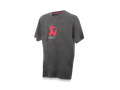 Akrapovic Mens Logo Grey T-Shirt - 3XL 801224