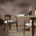 Modern Barrel Dining Chairs Set of 2