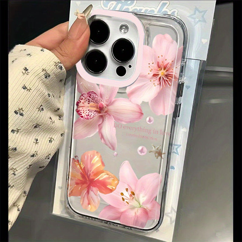 Lily Flower Non Slip Drop Proof Phone Case