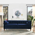Jack 84" Modern Tuxedo Tufted Sofa