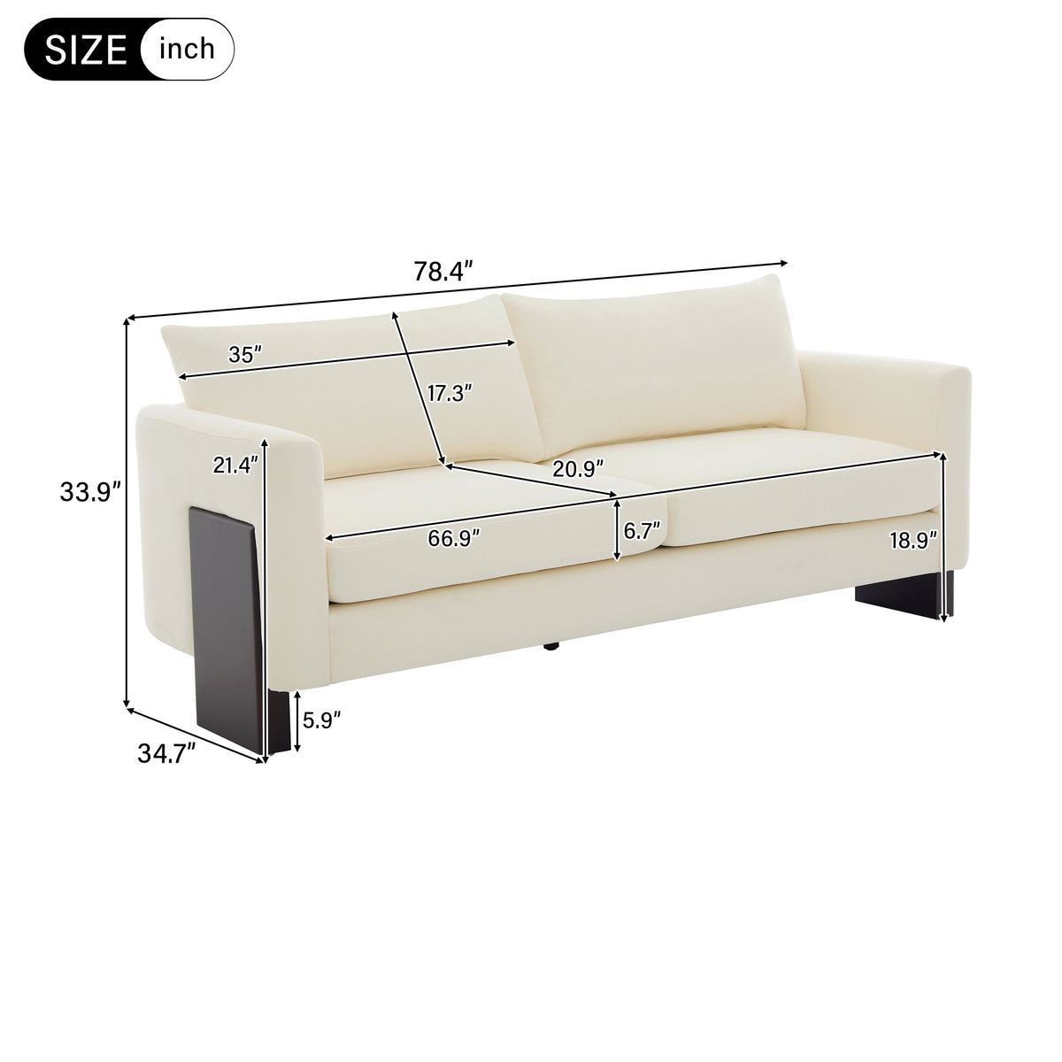Cozy Sofa Set Oversized Comfy Cloud Sofa