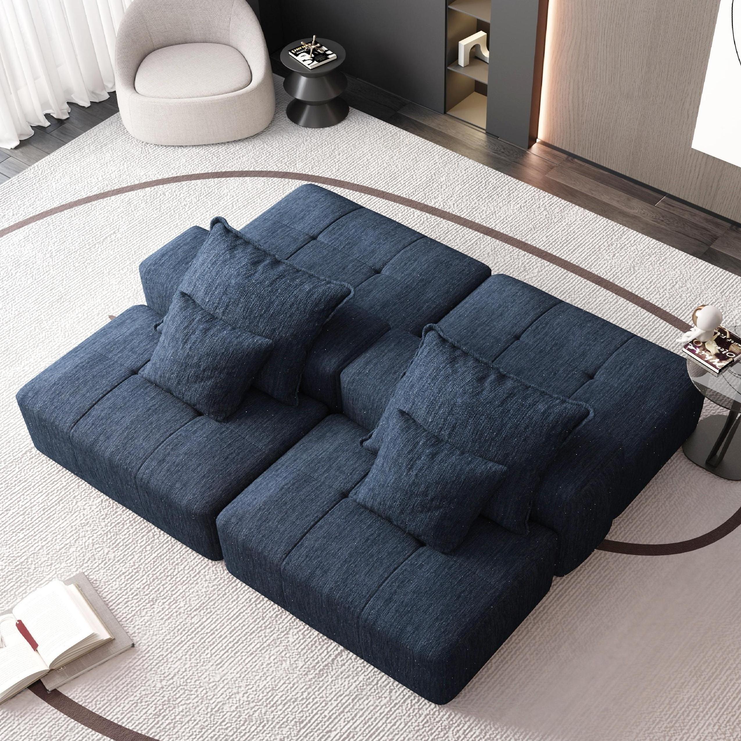 Modern Oversized Modular Sectional Sofa