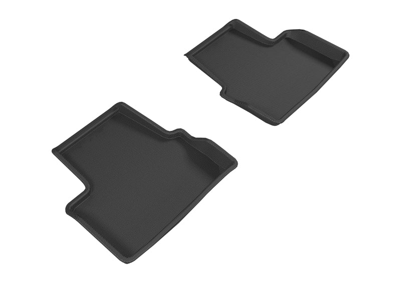 3D MAXpider 2016-2019 Chevrolet Volt Kagu 2nd Row Floormats - Black L1CH07921509