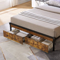 Queen Bed Drawers