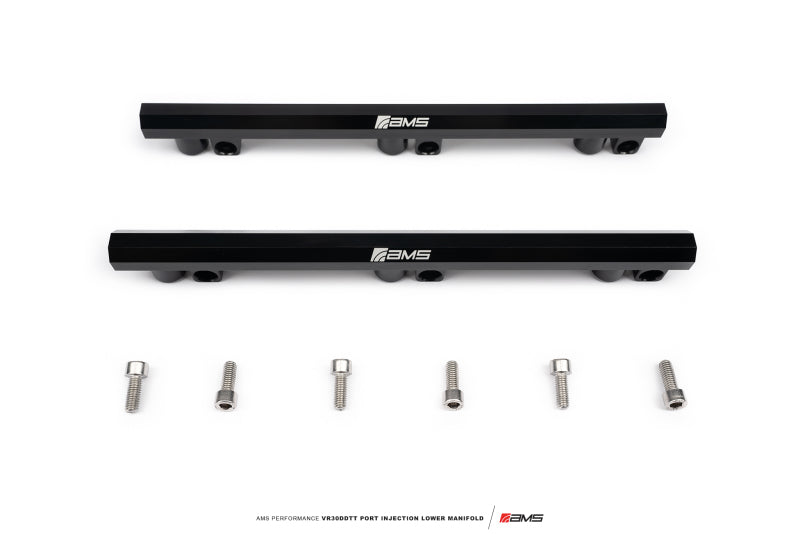 AMS Performance 2023+ Nissan Z Port Injection Lower Manifold - Black AMS.47.08.0001-1