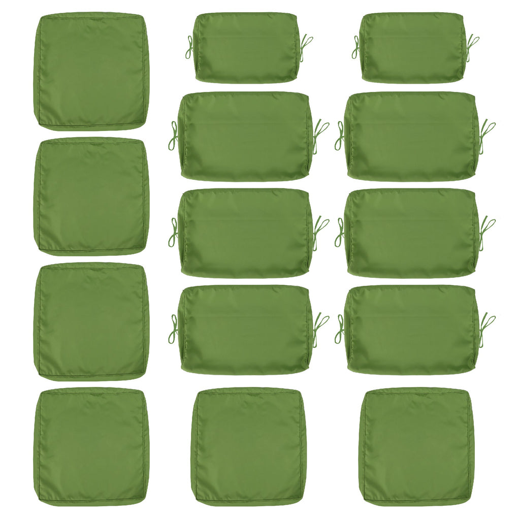 Cushion Covers for 7 Pcs Wicker Rattan Sectional Sofa