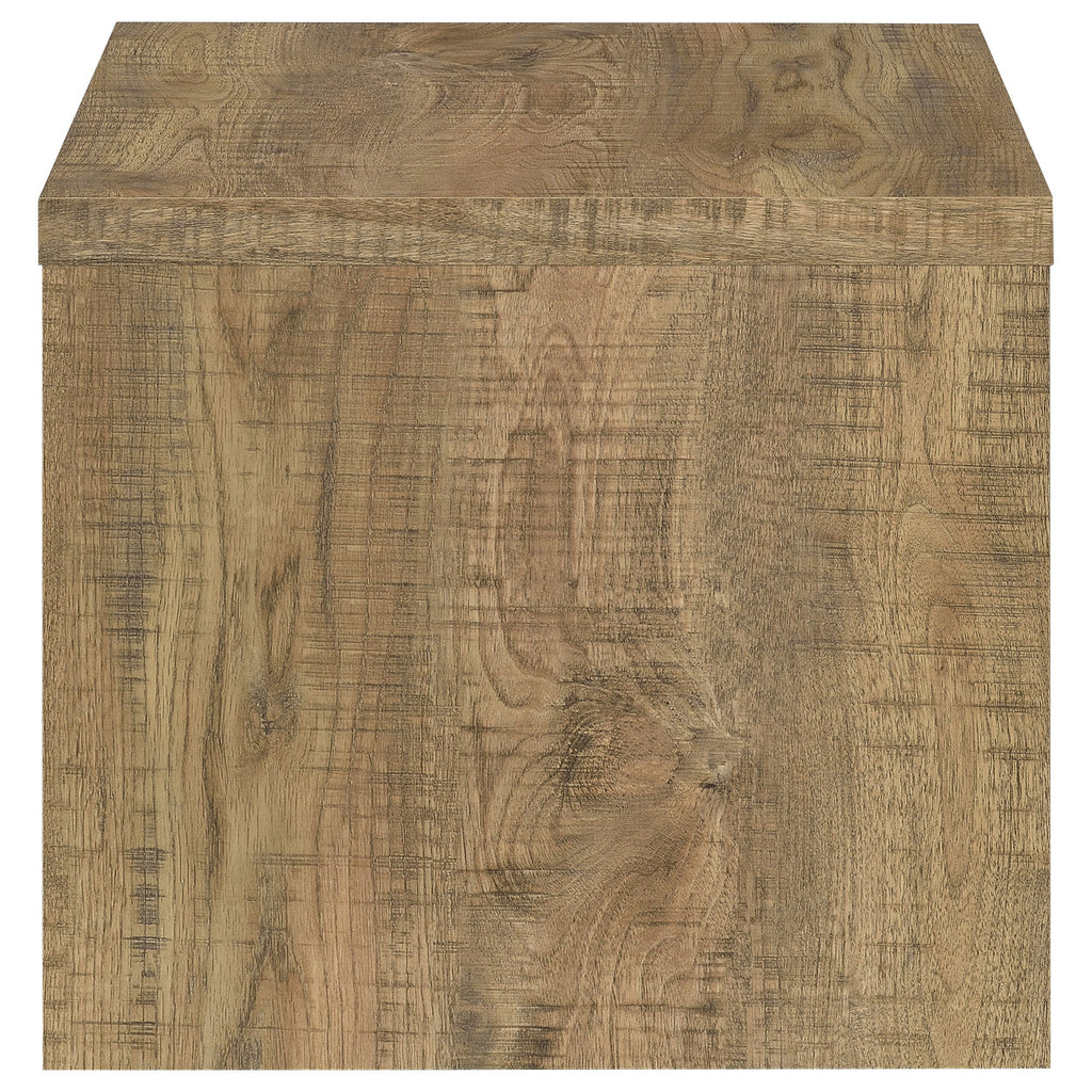 Brianna Mango Square Engineered Wood End Table