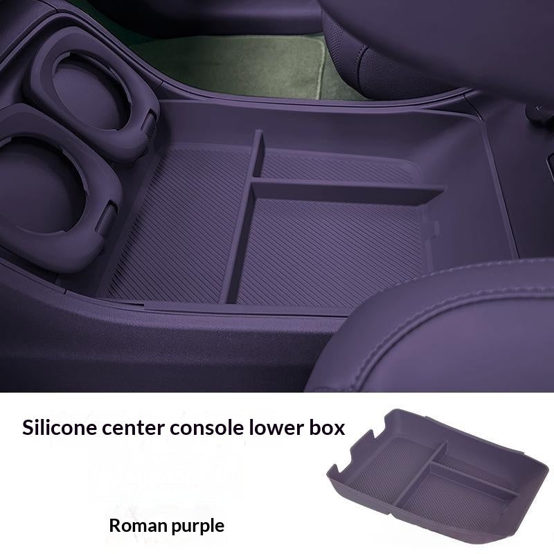 B10 Central Console Lower Storage Compartment Silicone Organizer Tray