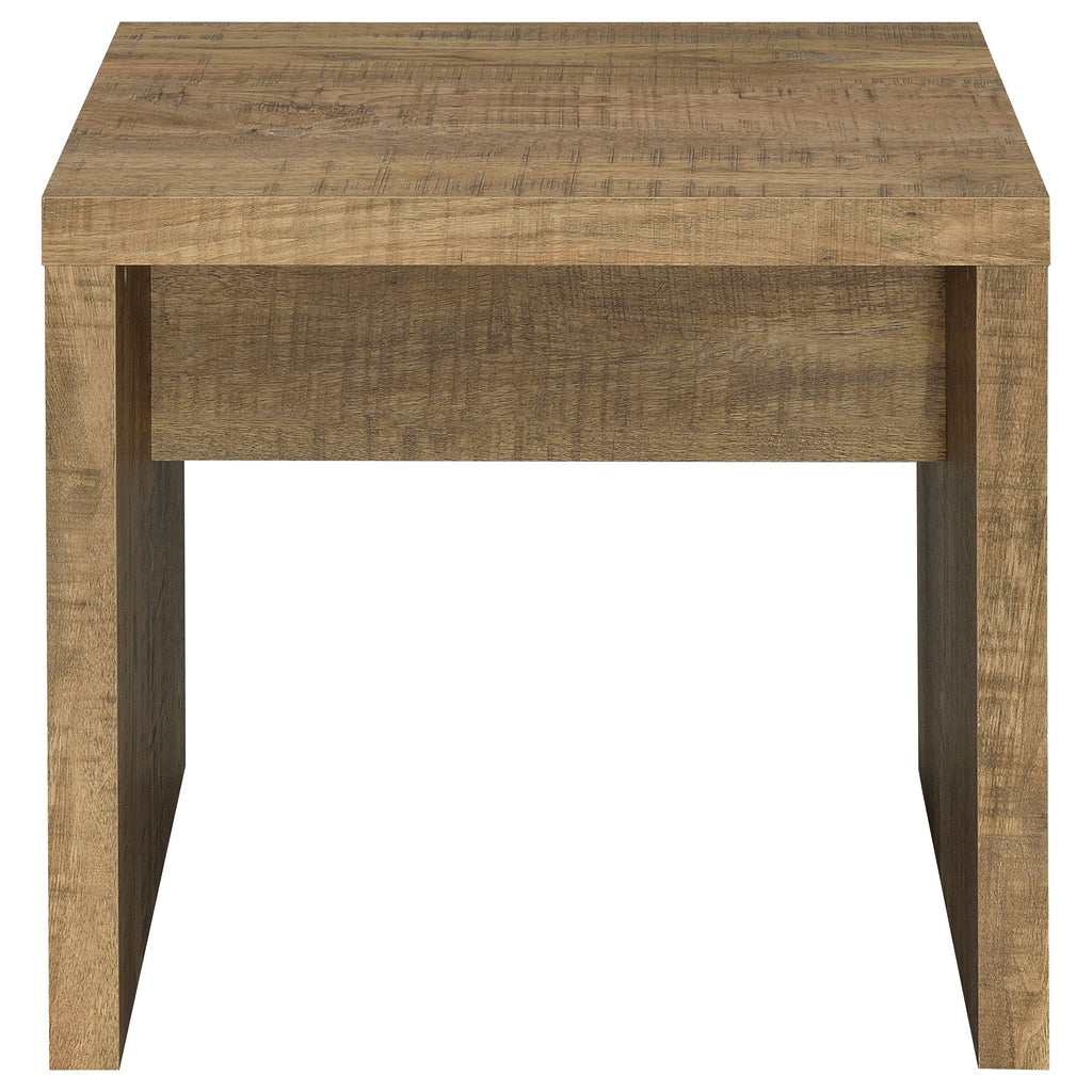 Brianna Mango Square Engineered Wood End Table