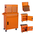5-Drawer Rolling Tool Storage Cabinet with Detachable Top Tool Box