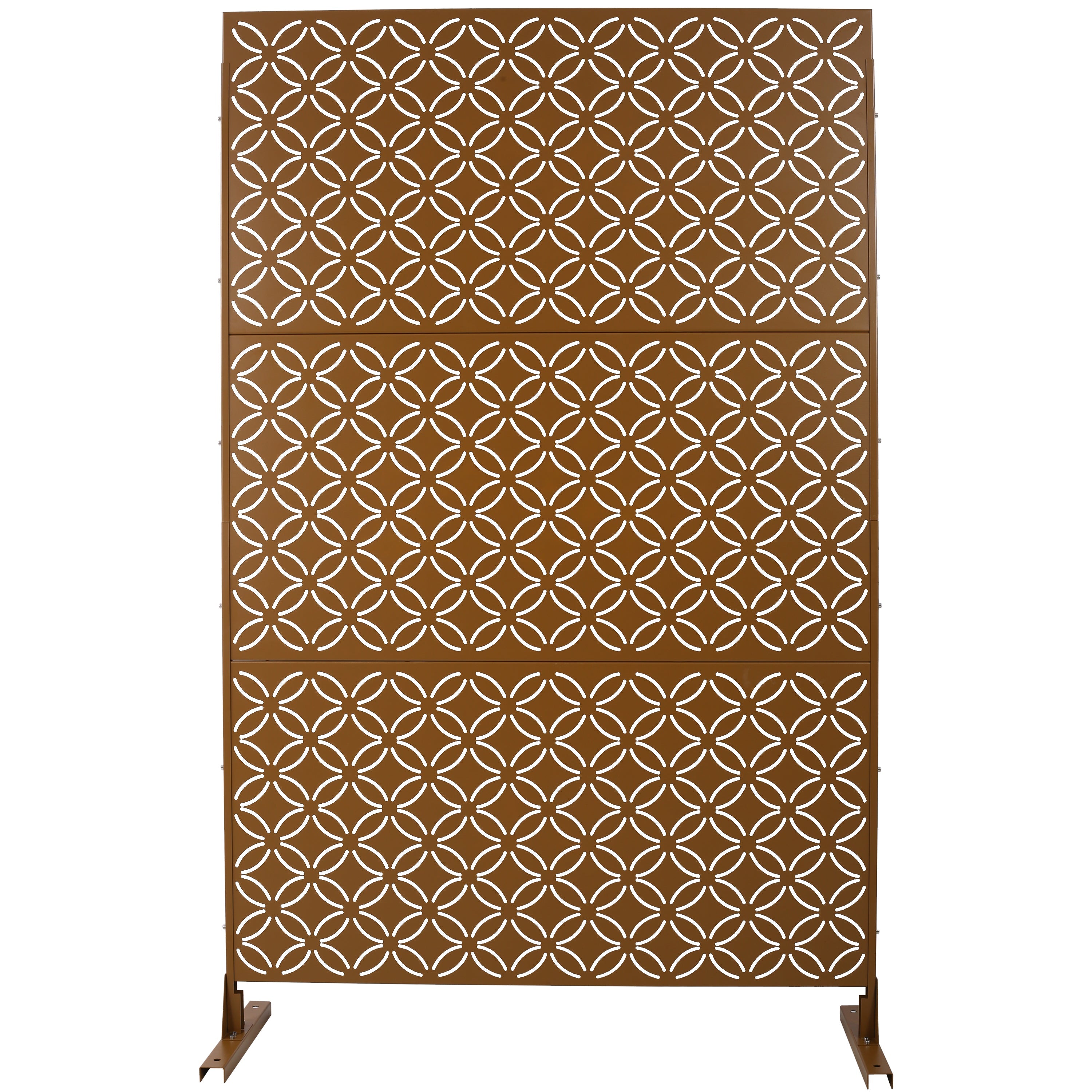 Freestanding Metal Privacy Screen