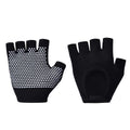 Non-slip Aerial Yoga Cotton Breathable Half-finger Gloves