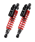 Bitubo Suspension Bitubo WMT7 Twinshocks Adj.: Spring Preload, Reb., Comp., Length 376mm, Piggyback Tank, Red Springs T0018WMT71