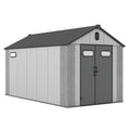8x14 Ft Resin Outdoor Storage Shed
