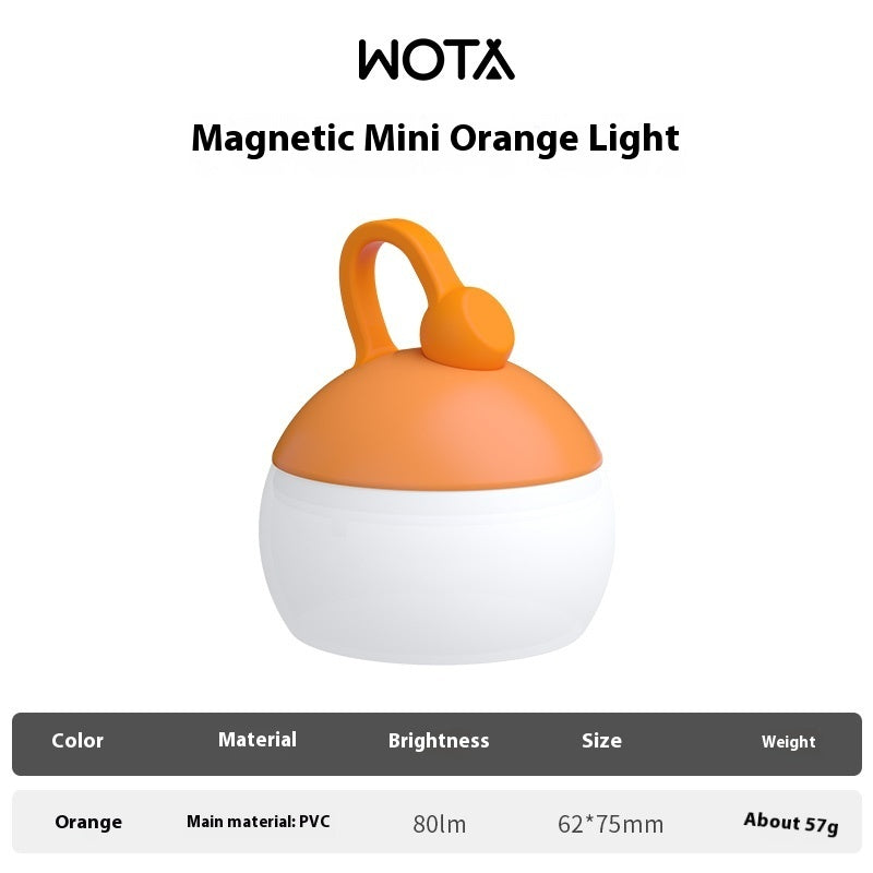 Orange Light Ultra-long Life Battery Ambience Rechargeable Lantern