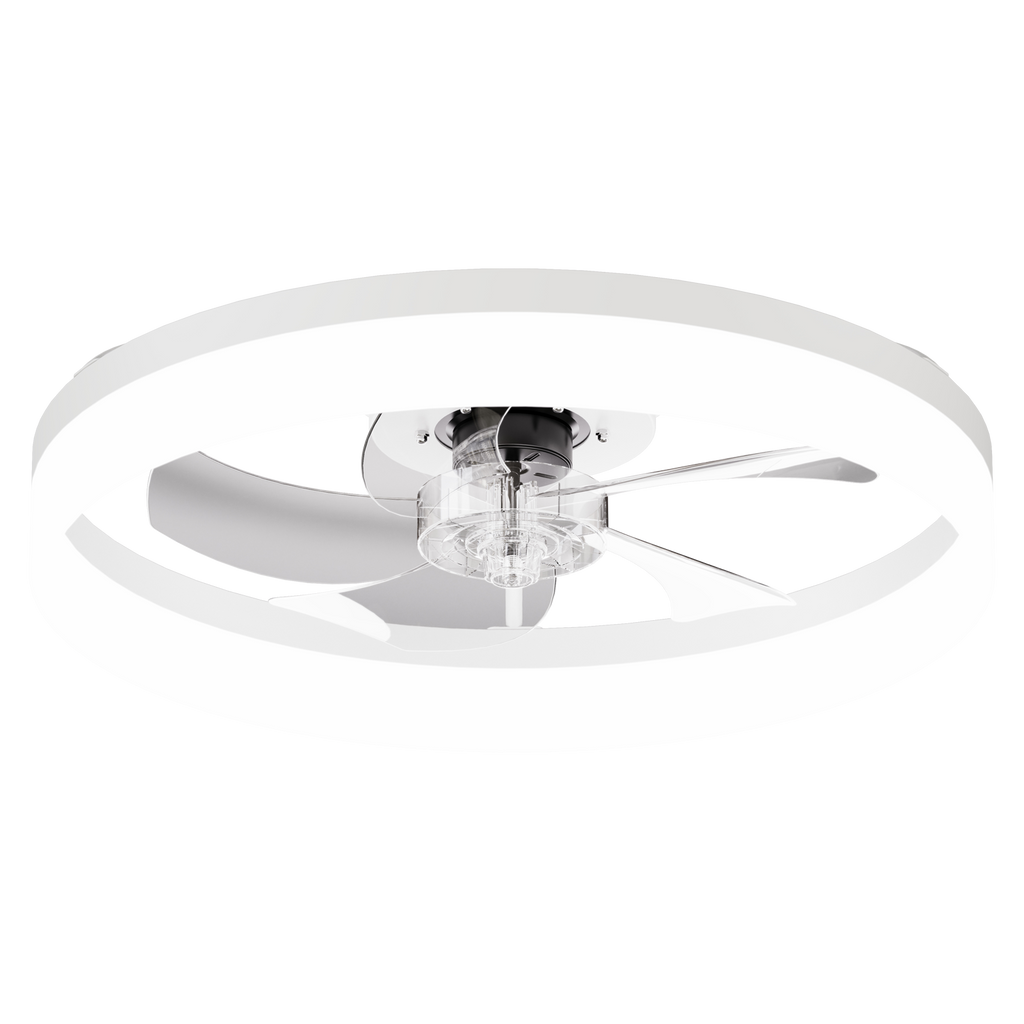 19.7'' LED Ceiling Fan Light with Remote & App Control